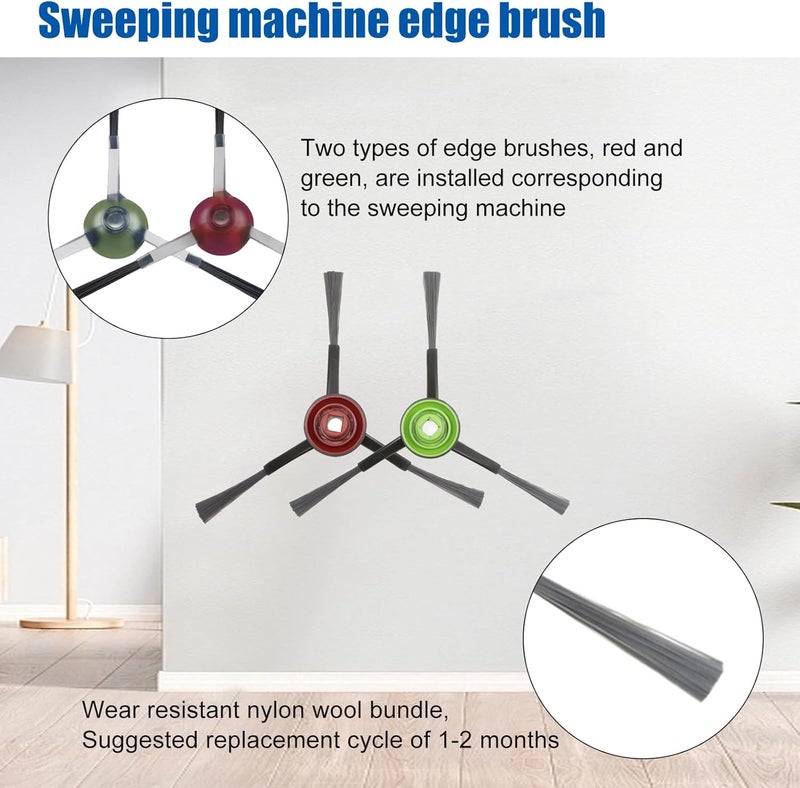 Detetap Replacement Parts Kits for ECOVACS Deebot Ozmo T8 T8+ T8 Aivi T8 AIVI+ T8 MAX T9+ T5 N8+ / N8+ Plus N8 Pro N8 Pro + / N8 Pro+ Plus N10 Plus N7 OZMO 920 950 for Yeedi Vac 2 Pro Vac Max Vac Station - Image 4